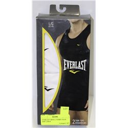 EVERLAST MENS 2 T-SHIRT PACK - SIZE LARGE