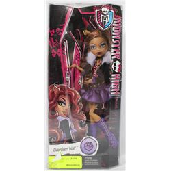 MONSTER HICK "CLAWDEEN WOLF" DOLL
