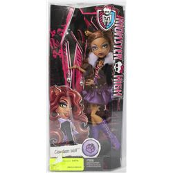 MONSTER HICK "CLAWDEEN WOLF" DOLL