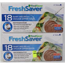 LOT OF 4 BOXES FOOD SAVER FRESH SAVER