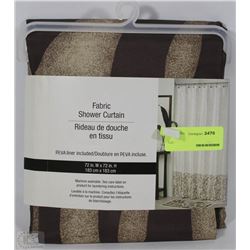 FABRIC SHOWER CURTAIN