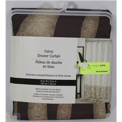 FABRIC SHOWER CURTAIN