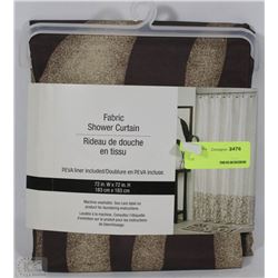 FABRIC SHOWER CURTAIN