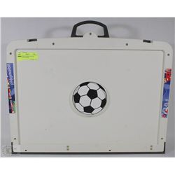 PLAYMOBIL FOLDING SOCCER GAME WITH ACCESS.