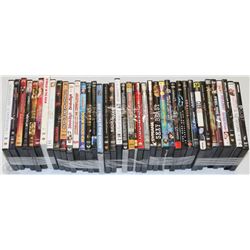 BOX WITH 5 PACKS OF 8 ASSORTED DVD'S (40QTY)
