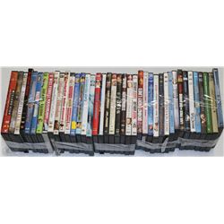 BOX WITH 5 PACKS OF 8 ASSORTED DVD'S (40QTY)