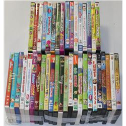 5  BUNDLES OF 8 ASSORTED KIDS MOVIES