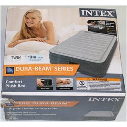 NEW - INTEX TWIN DURABEAM COMFORT PLUSH AIRBED