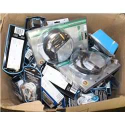 BOX OF ASSORTED ELECTRONIC CABLES