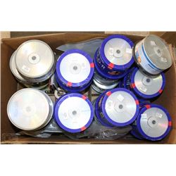 BOX OF ASSORTED RECORDABLE MEDIA