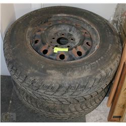 2 ARCTIC WINTER 215 70R15 TIRES