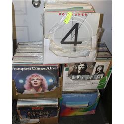 5 BOXES OF ASSORTED RECORDS