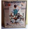 Image 1 : FRAMED SATURDAY EVENING POST COVER
