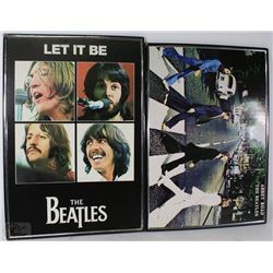 LOT OF 2 BEATLES PICTURES INCL ABBEY ROAD &