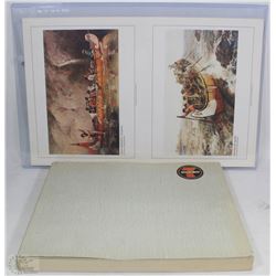 GROUP OF SEVEN BOOK WITH 2 PRINTS