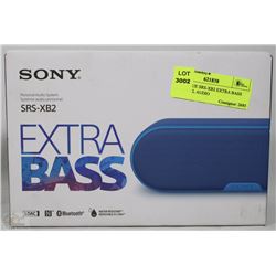 SONY BLUE SRS-XB2 EXTRA BASS PERSONAL AUDIO