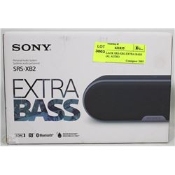 SONY BLACK SRS-XB2 EXTRA BASS PERSONAL AUDIO