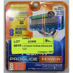 GILLETTE FUSION POWER PROGLIDE 8PK REFILLS