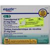 Image 1 : EQUATE TRANSDERMAL STEP 1 NICOTINE PATCH 21MG/DAY