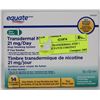 Image 1 : EQUATE TRANSDERMAL STEP 1 NICOTINE PATCH 21MG/DAY
