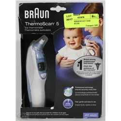 BRAUN THERMOSCAN 5 EAR THERMOMETER