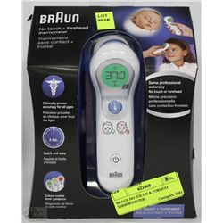 BRAUN NO TOUCH & FORHEAD THERMOMETER