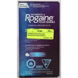 WOMEN'S ROGAINE HAIR REGROWTH TREATMENTS