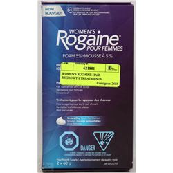 WOMEN'S ROGAINE HAIR REGROWTH TREATMENTS