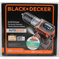 BLACK AND DECKER DRILL/DRIVER