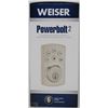 Image 1 : WEISER POWERBOLT2 SILVER TOUCHPAD ELECTRONIC