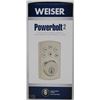 Image 1 : WEISER POWERBOLT2 SILVER TOUCHPAD ELECTRONIC