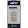 Image 1 : WEISER POWERBOLT2 SILVER TOUCHPAD ELECTRONIC