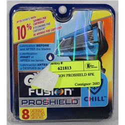 GILLETTE FUSION PROSHIELD 8PK REFILLS