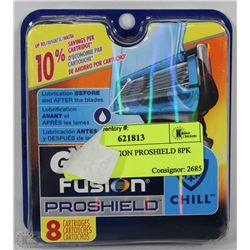 GILLETTE FUSION PROSHIELD 8PK REFILLS