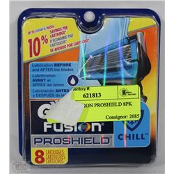GILLETTE FUSION PROSHIELD 8PK REFILLS
