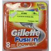 Image 1 : GILLETTE FUSION POWER 8PK REFILLS