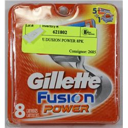 GILLETTE FUSION POWER 8PK REFILLS