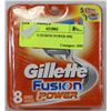 Image 1 : GILLETTE FUSION POWER 8PK REFILLS