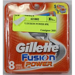 GILLETTE FUSION POWER 8PK REFILLS