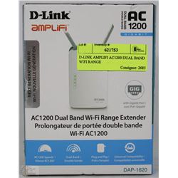 D-LINK AMPLIFI AC1200 DUAL BAND WIFI RANGE