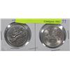 Image 1 : 2 CANADIAN $1 DOLLAR COINS INCL. 1976 & 1977
