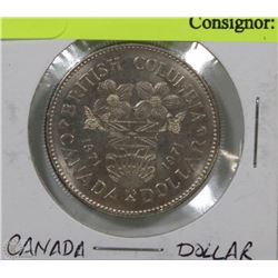 1971 BRITISH COLUMBIA CANADIAN DOLLAR
