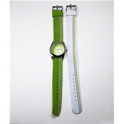 NEW GREEN FACED WATCH