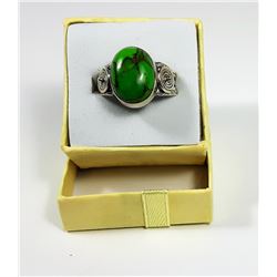 GREEN ARIZONA TURQUOISE RING