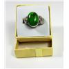 Image 1 : GREEN ARIZONA TURQUOISE RING