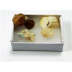 LOT OF 4 NATURAL ROUGH WELO OPALS