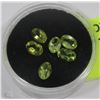 Image 1 : #60 NATURAL PERIDOT LOOSE GEMSTONE 5CT