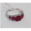 Image 1 : #40 RED RUBY RING