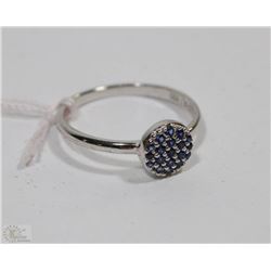 #37 BLUE SAPPHIRE RING