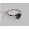 Image 1 : #37 BLUE SAPPHIRE RING